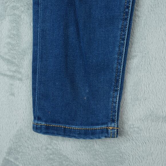 KanCan Skinny Jeans Womens 25 Blue High Rise Medium Backed Destructed Distressed - Picture 5 of 11